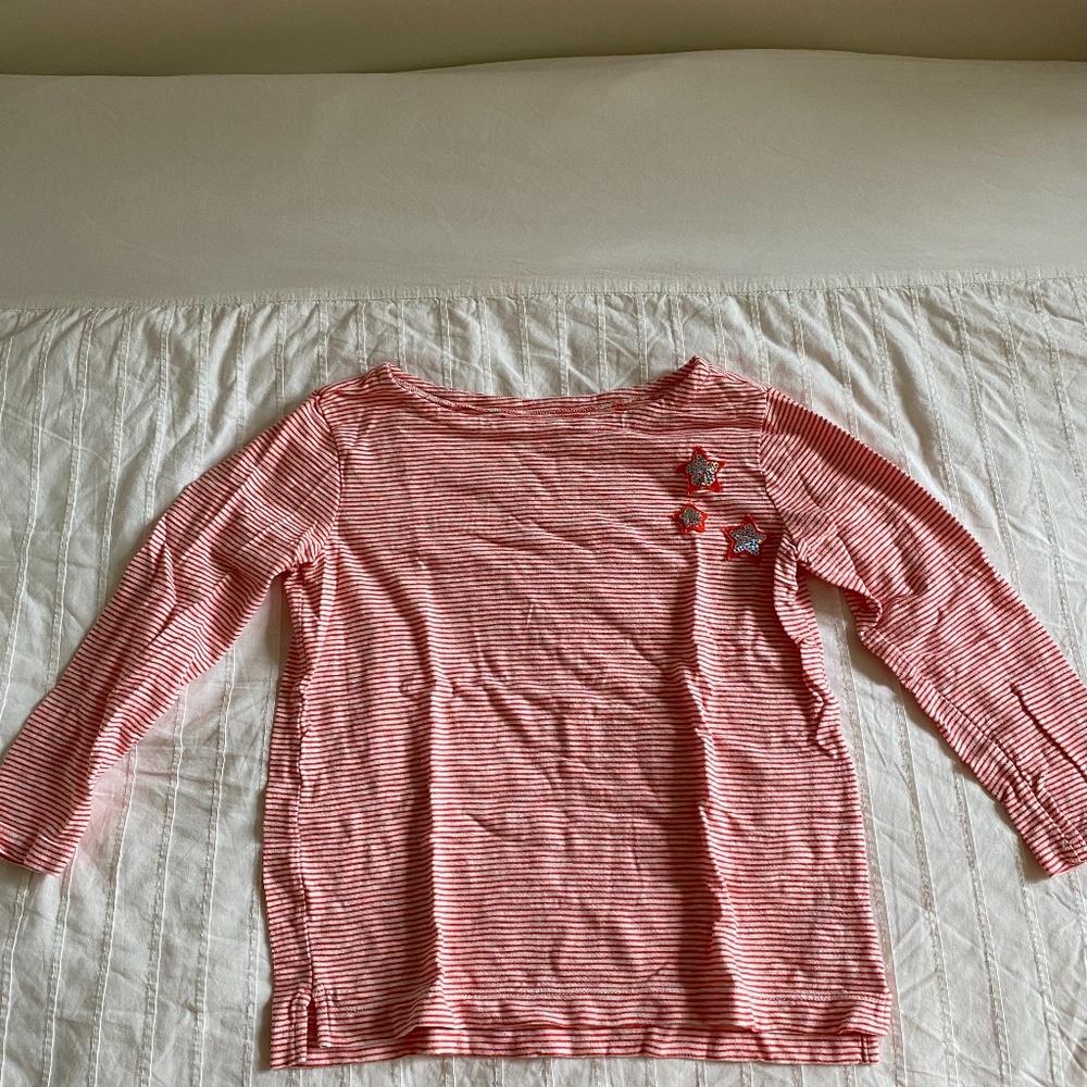 Crewcuts striped long sleeve tee
